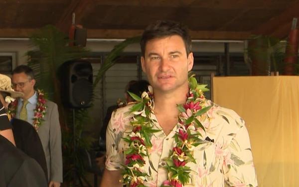 Clarke Gayford reveals his near death experience in Niue