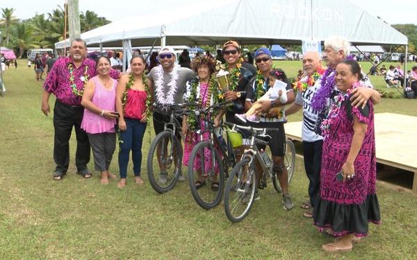 Round the island bike race highlight of Hakupu show day