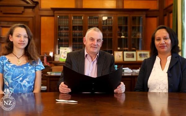 TV Niue’s journalist features in NZ Parliament programme