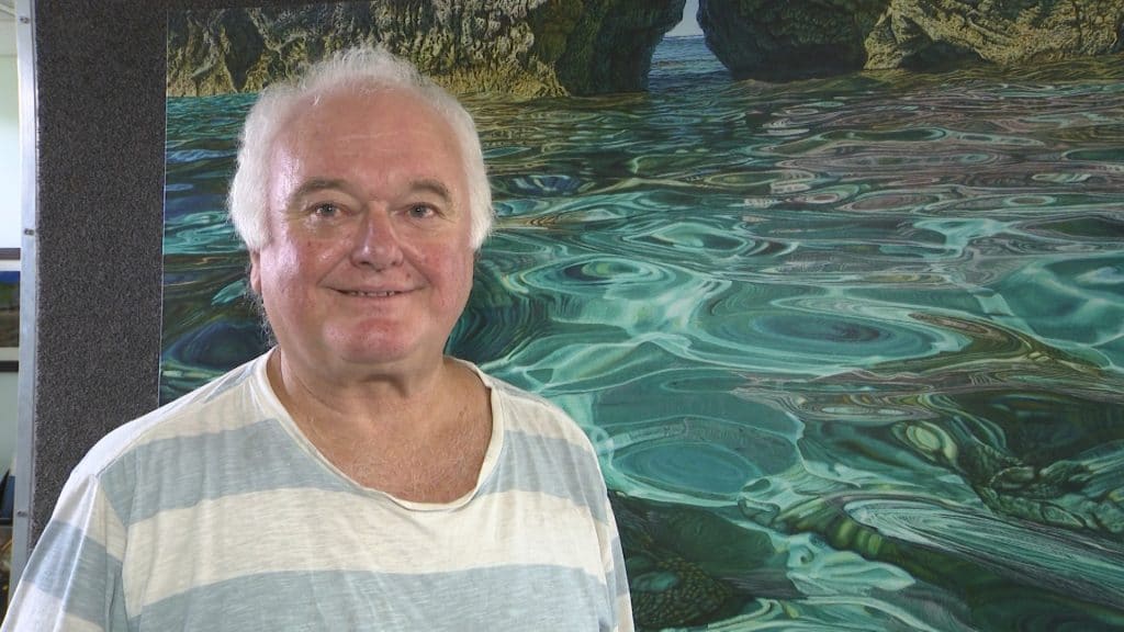 Renowned artist Mark Cross showcases Niue in digital exhibition