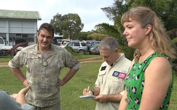 NZ Humanitarian and Response team meet Niuean counterparts