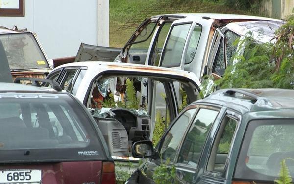 Regional waste management program to help rid island of derelict vehicles