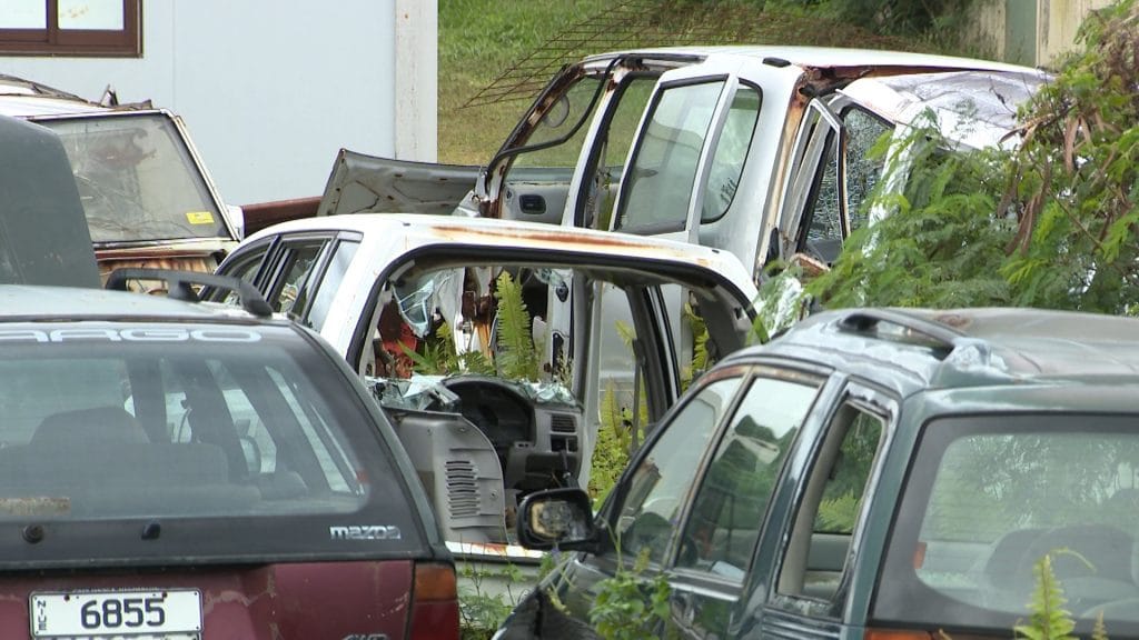 Regional waste management program to help rid island of derelict vehicles