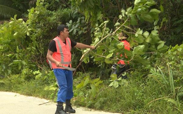 Decrease in the number of Indonesian workers on the island