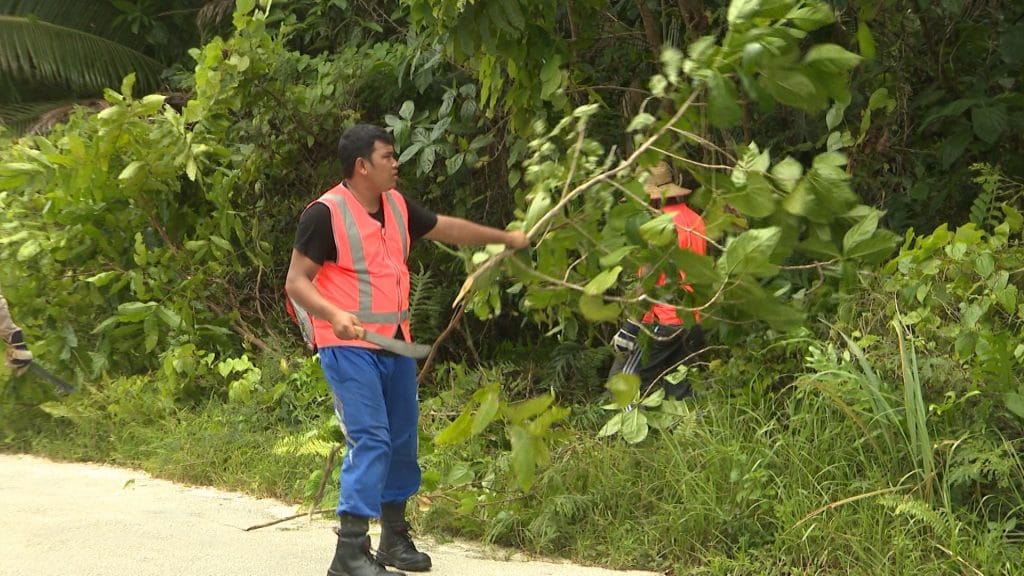 Decrease in the number of Indonesian workers on the island