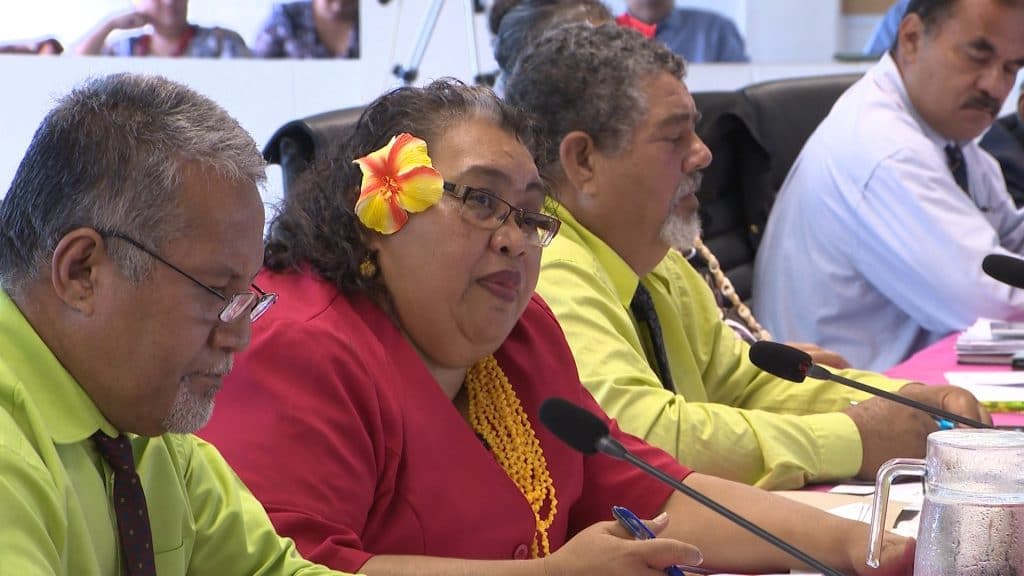 Number of female Members of Parliament in Niue drops