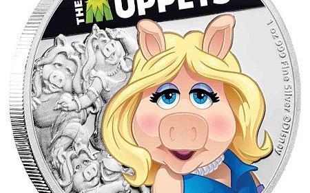 Miss Piggy makes her appearance on new silver Proof collector coins