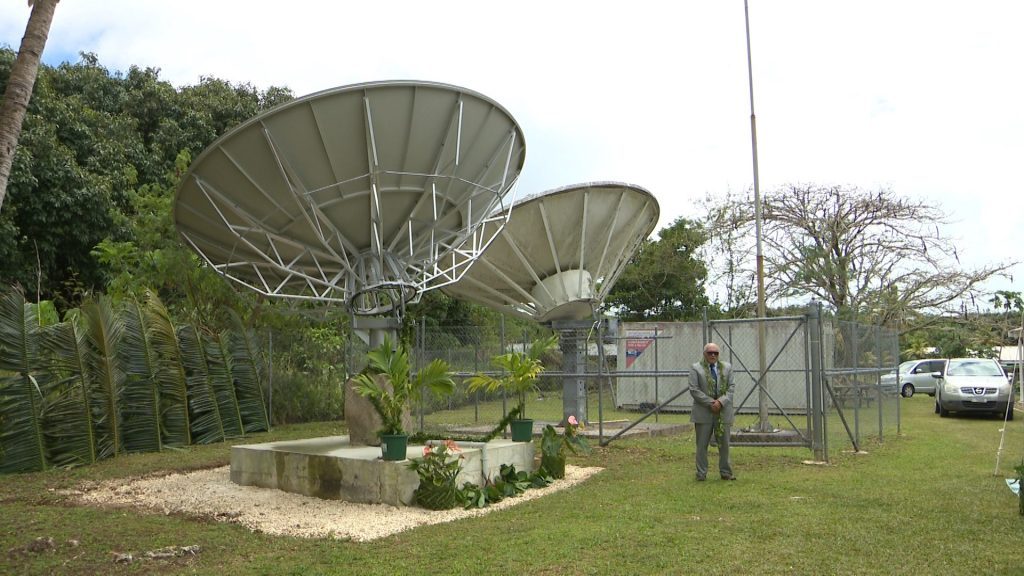 New satellite dish to improve Niue’s USP Campus connectivity