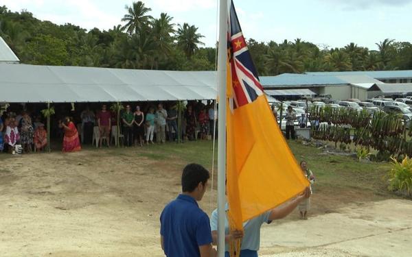 Niue flag will be the only flag raised during 45th Constitution celebrations