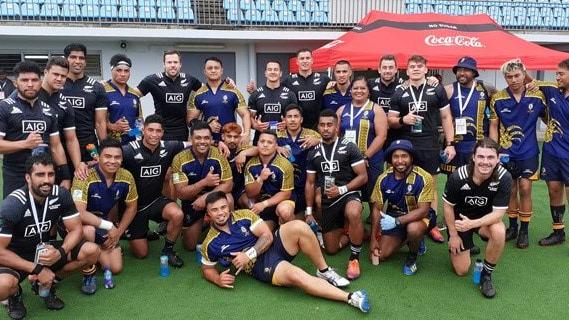Niue 7s team defeated in pool matches