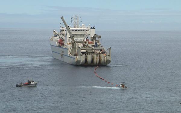 Installation of Manatua cable for Niue gets underway