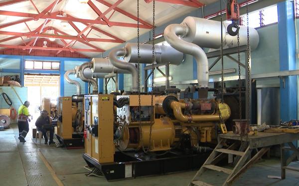 Construction of a new power station underway; Concerns raised by Jacobsen over lack of consultation