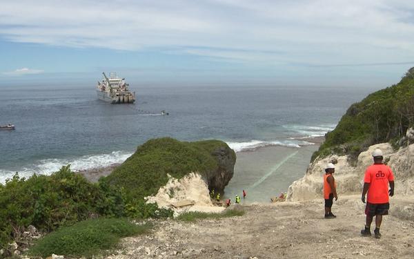 Manatua cable lay operations completed