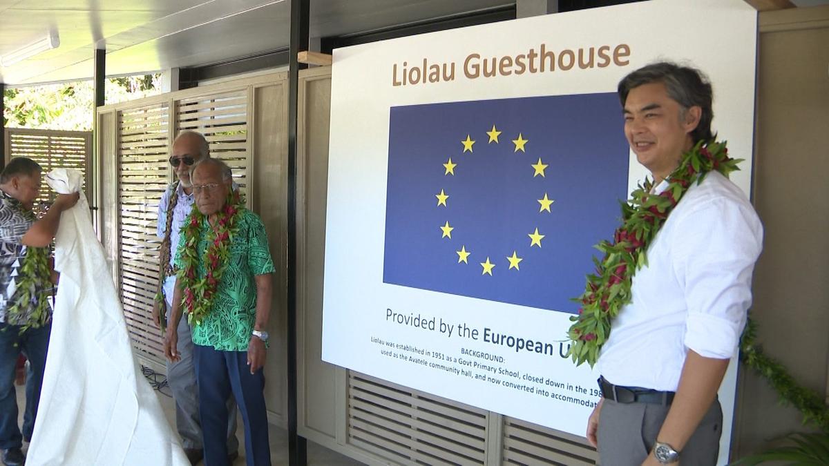 Million dollar EU funded accommodation project opens in Liolau, Avatele