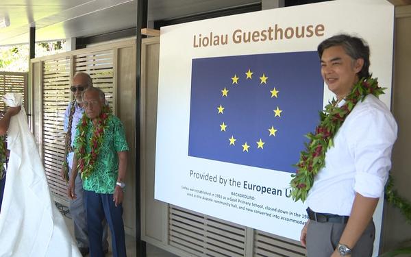Million dollar EU funded accommodation project opens in Liolau, Avatele