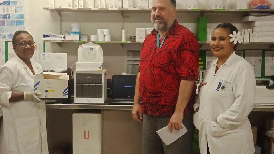 Hospital receives first batch of 20 COVID-19 testing cartridges