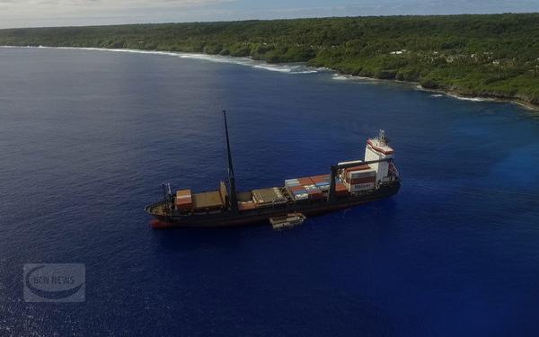 Reduction in fuel & vehicle imports to Niue while an increase in general cargo