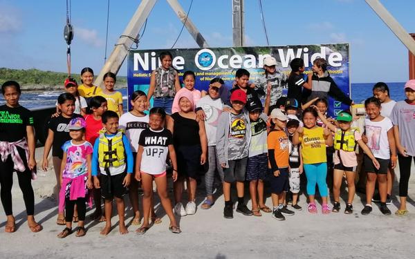 Niue Ocean Wide fulfils the dreams of Niue children with a marine expedition