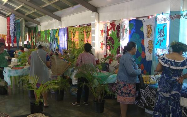 Alofi North Women’s Craft Show and Canoe Fishing Competition
