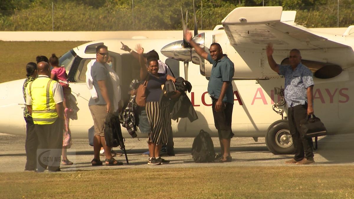 Niue government humanitarian flight repatriates 8 Fiji citizens