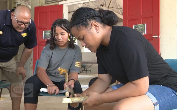 Evolving culture; Women encouraged to take up carving