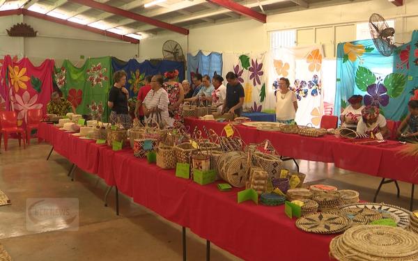 Tuapa Women’s Craft Show; a popular prelude to the Village Show day on Saturday