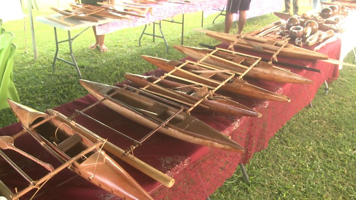 A record number of carvings at the national show but disappointment at lack of tourists