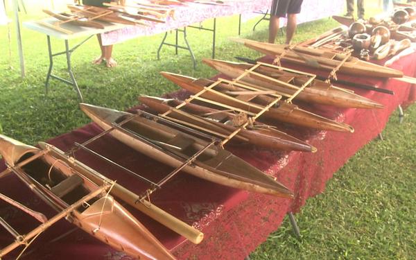A record number of carvings at the national show but disappointment at lack of tourists
