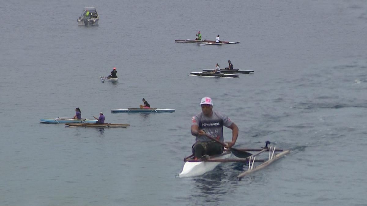Alofi South canoeists dominate the 2020 constitution vaka races