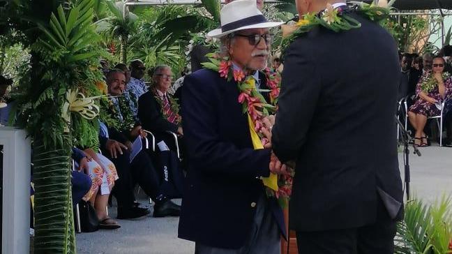 Former Premier Vivian awarded Niue’s highest honor at the 46th celebrations of self-government