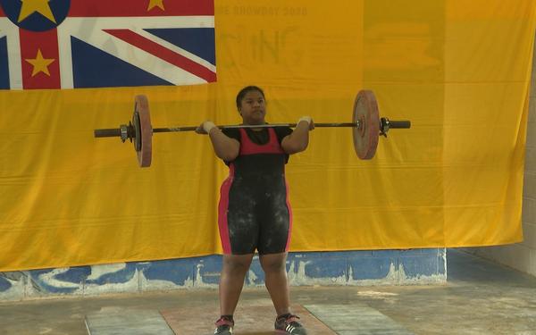 Three young Niue lifters take part in the 2020 Oceania Weightlifting Federation Online Cup