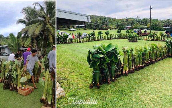 An abundance of food and traditions maintained at the village thanksgiving day, the Fakaaue Tau.