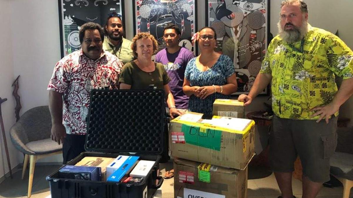 BCN receive much-needed news production equipment through PCBL and Pasifika TV