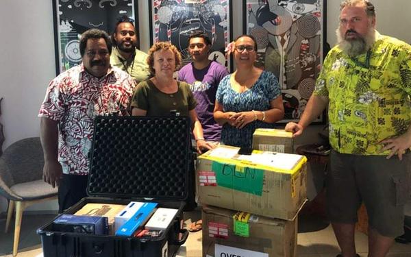 BCN receive much-needed news production equipment through PCBL and Pasifika TV