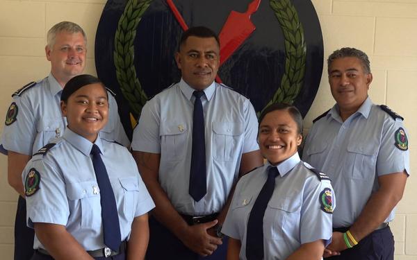 Niue Police recruit first non-Niuean Officers and increase the number of female officers