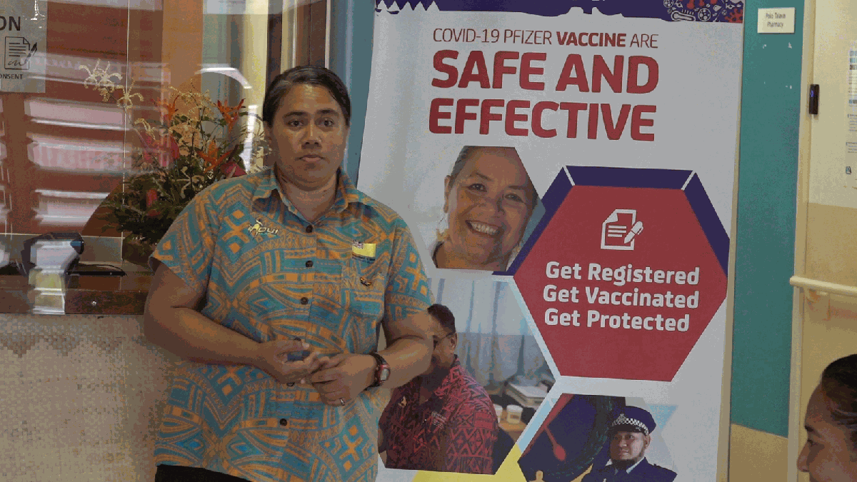 More than 80% registered and 698 people vaccinated against COVID 19