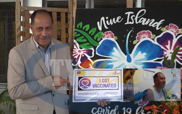 Premier Tagelagi gets the Pfizer vaccine and encourages the doubters to do the same