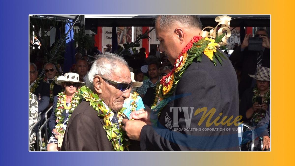 Long-serving Assemblyman from Namukulu Jack Willie Lipitoa QSM, NDSC is awarded Niue’s highest honour this year.