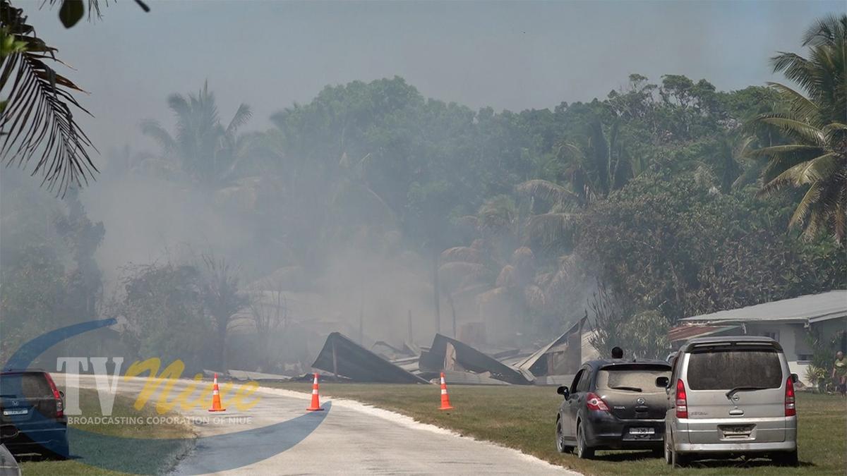 Two Makefu families were left homeless when their homes were destroyed by fire