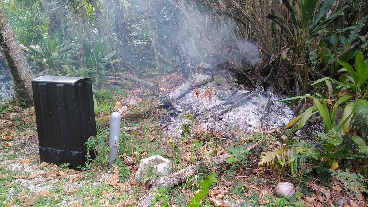 Warnings on burning fires near power boxes and in the bush during these dry conditions.