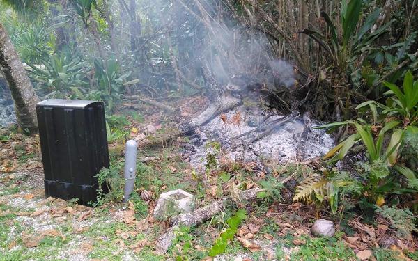 Warnings on burning fires near power boxes and in the bush during these dry conditions.