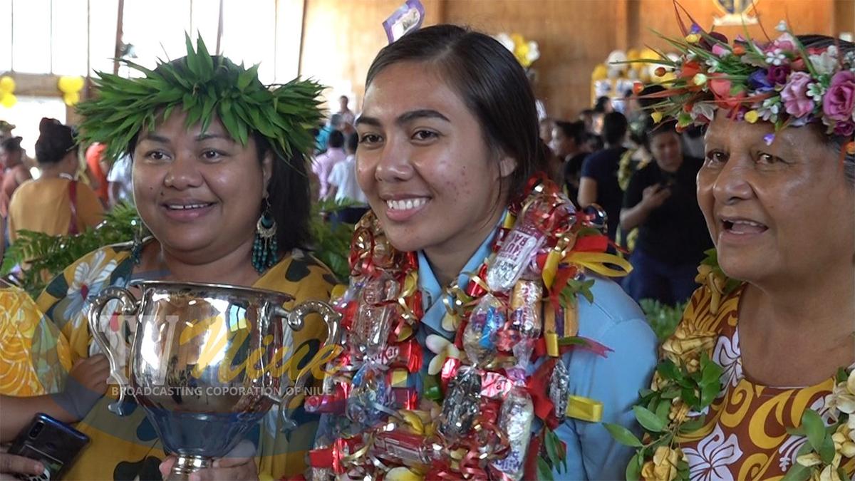 Kyra Poihega wins 2021 Dux of Niue High School