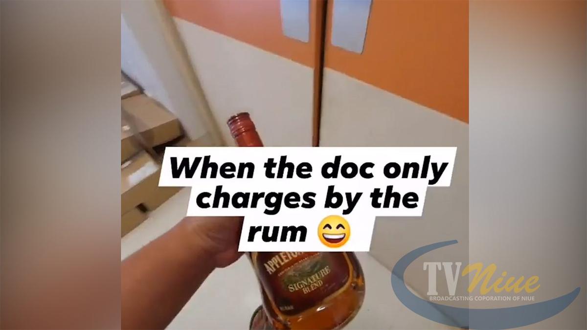 Community shocked at video on social media of a bottle of rum in the hospital Emergency Department