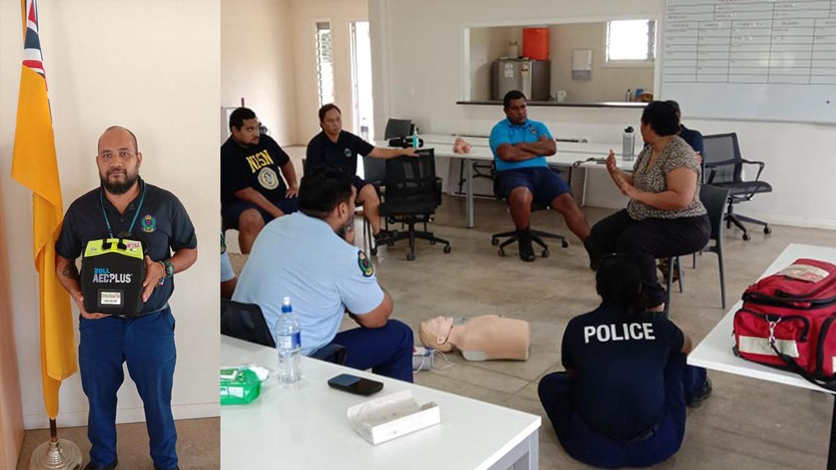 Niue Police staff officially certified for First Aid