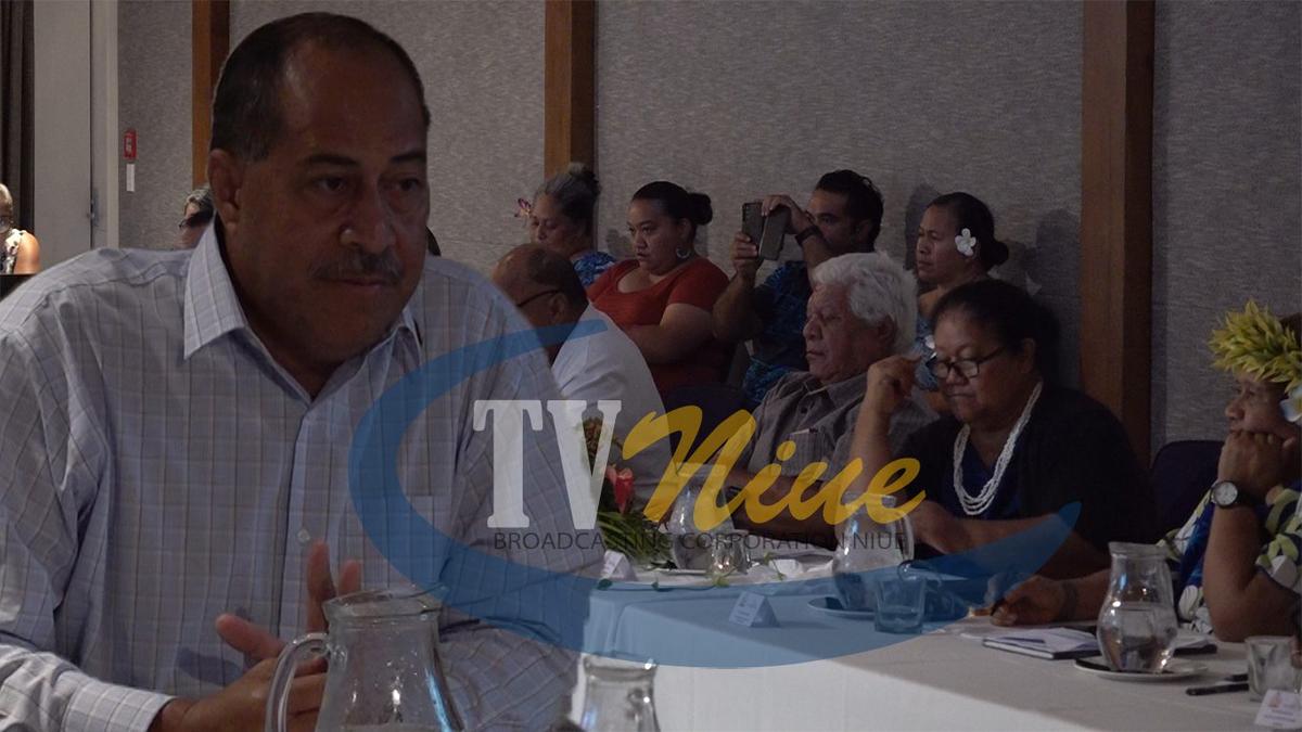 Premier Tagelagi announce new initiative “Niue ko Kaina” at consultation between the Executive and the Legislature