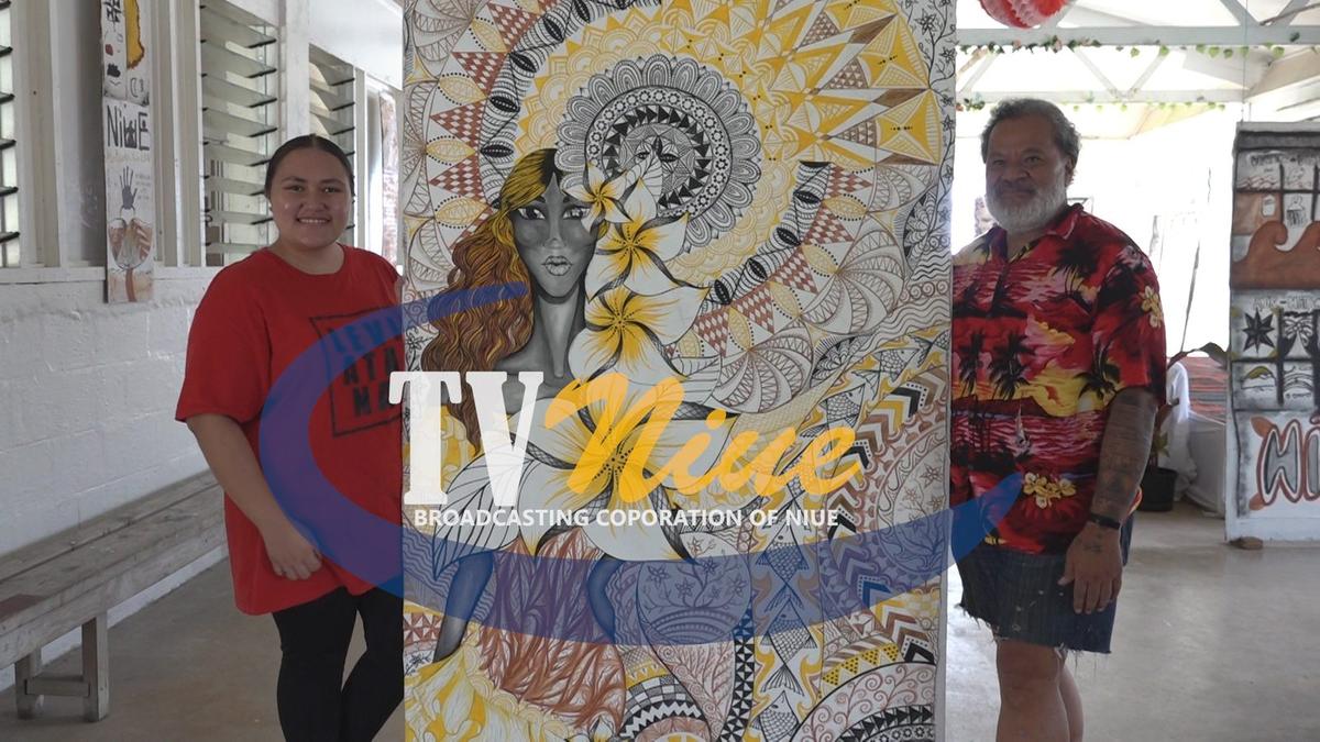 Hiapo is the foundation of an art workshop for Alofi youth with John Pule