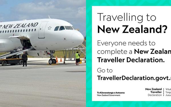 All travellers required to complete New Zealand Declaration form starting next week