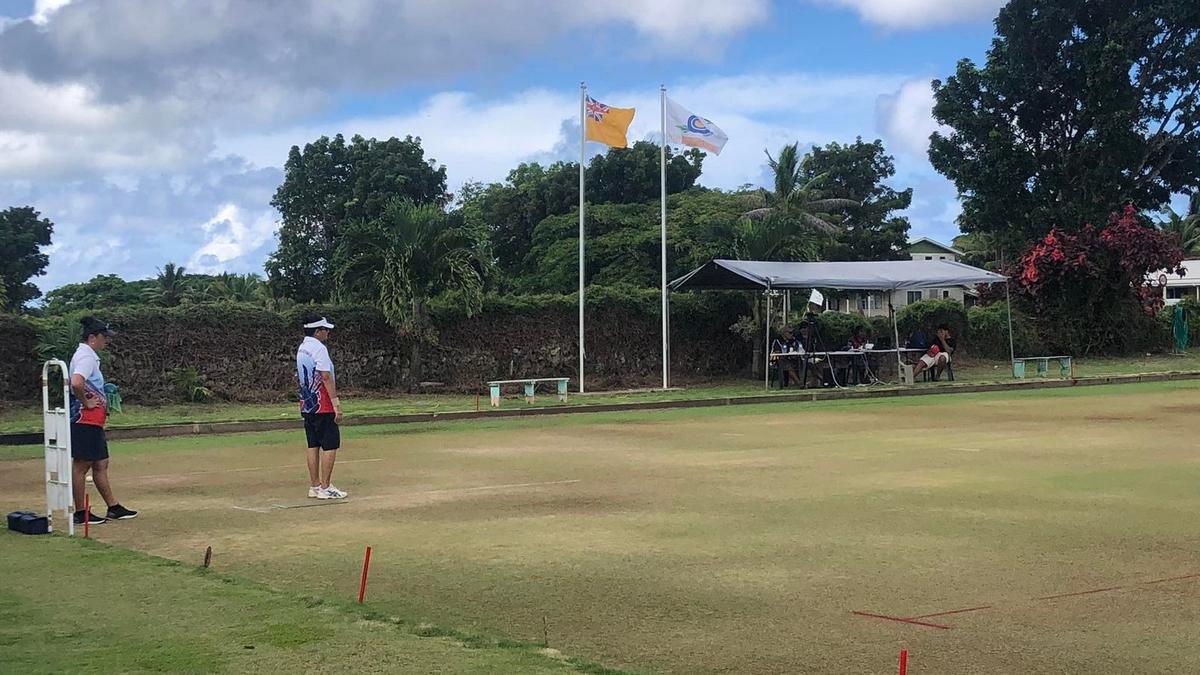 Stan Tafatu and Christine Ioane take victory for the Lawn Bowls Singles Finals