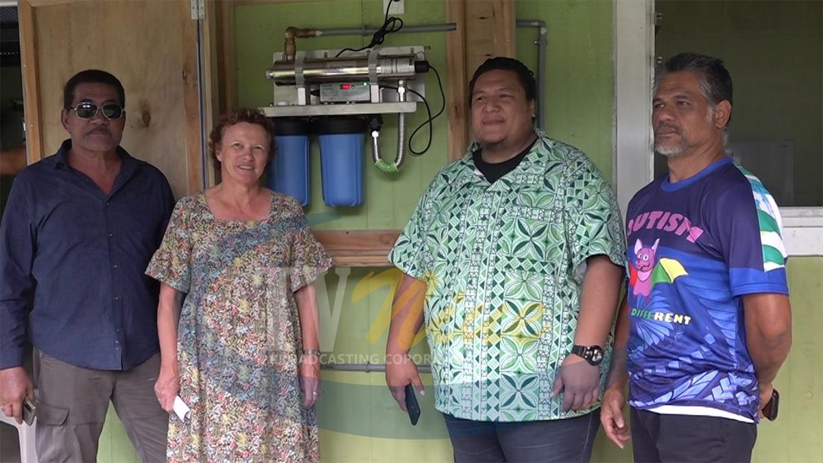 Tamakautonga first of 14 village systems with an installed UV drinking water treatment unit