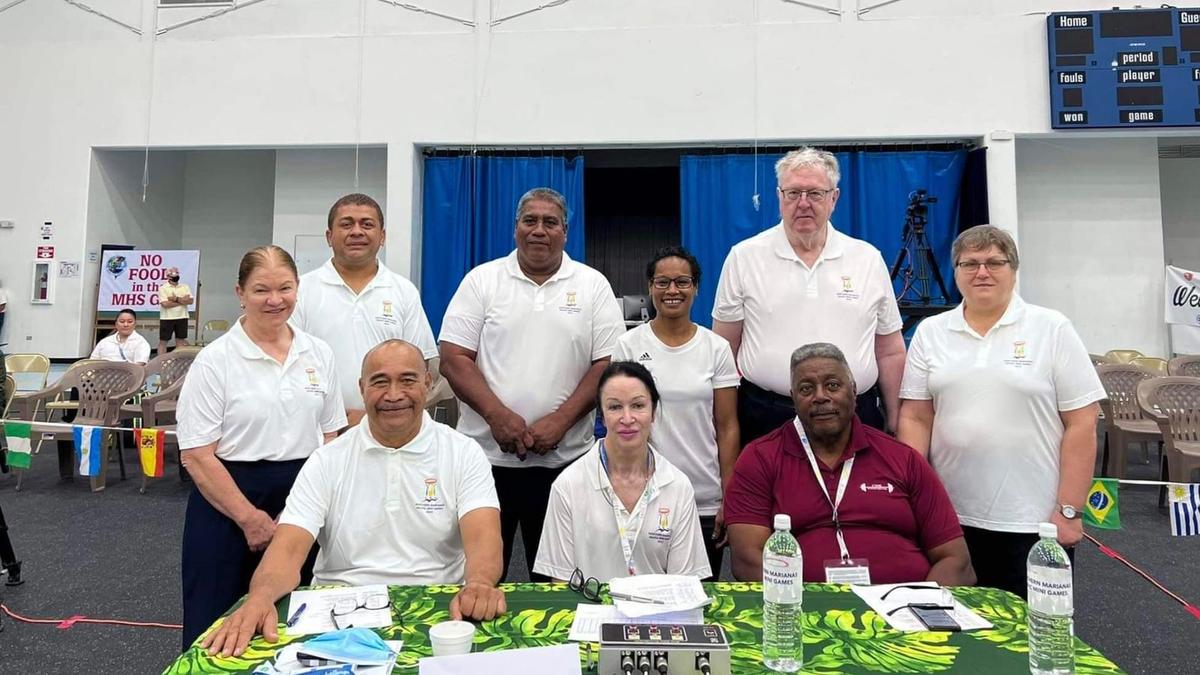 ITO Alan Tano Puleosi undergoes final day for weightlifting at the Pacific Mini Games